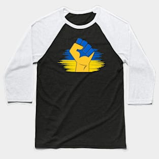 I Stand With Ukraine Baseball T-Shirt